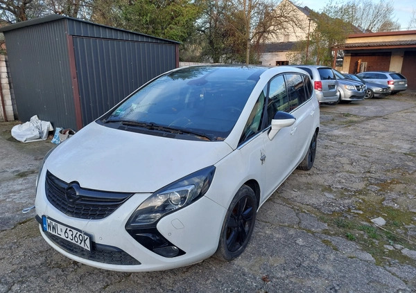 Opel Zafira cena 19900 przebieg: 192000, rok produkcji 2015 z Zielonka małe 16